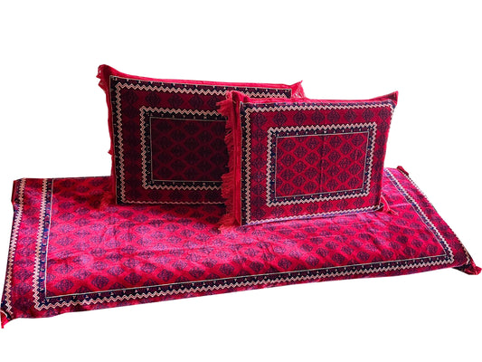 Turkish floor sofa cover, Turkish Islamic seat, Traditional design Arabic sofa, red Arabic Jalsa, floor sofa set cover, sofa cover