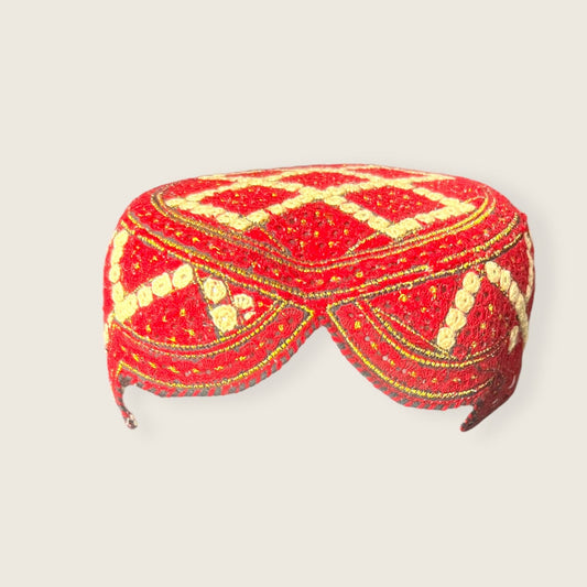 gift for Afghan man / Pashtun traditional hat / Afghan Handmade Kandahari Cap / Pashtun Hat