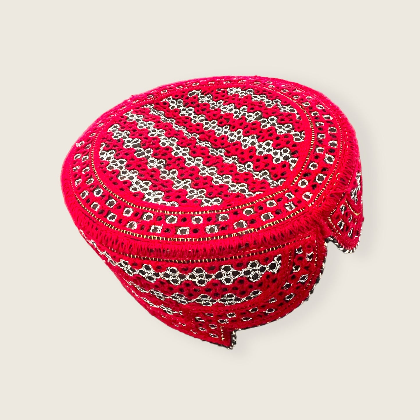 Afghan Qandahari Hat,Hand stitched and custom made Kandahari Hat, Afghan Handmade Kandahari Cap , Pashtoon hat