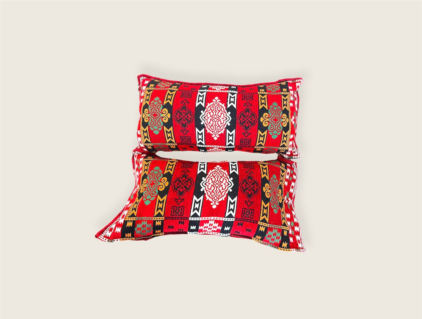 1 floor sofa + 2 pillow cover set toshak, majliss (cover only) Modern boho bohemian - 3pcs cover only